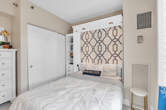 15 River Unit 306, Boston, MA 02108 - bedroom featuring a closet