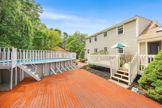 19 K St, Weymouth, MA 02189 - view of wooden deck