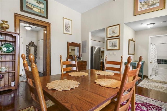 235 State St Unit 317, Springfield, MA 01103 - dining area with hardwood / wood-style flooring