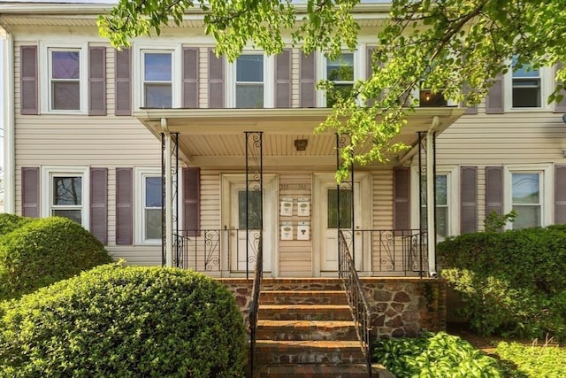 353 Medford St Unit 2, Malden, MA 02148 - view of front facade featuring a porch