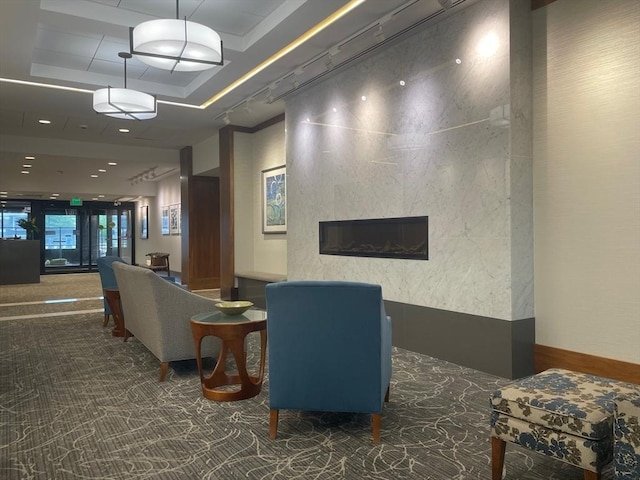 6 Whittier Pl Unit 15H, Boston, MA 02114 - community lobby featuring recessed lighting