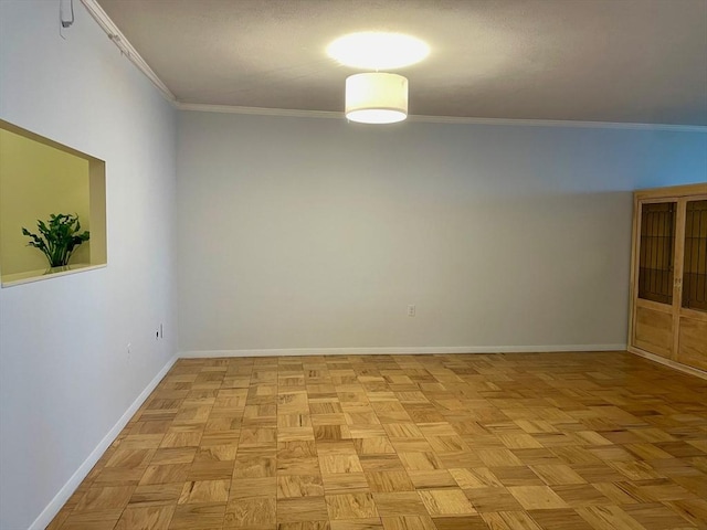 6 Whittier Pl Unit 15H, Boston, MA 02114 - unfurnished room with crown molding and baseboards