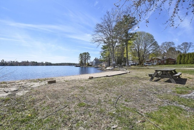 property view of water