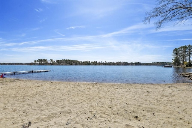 property view of water
