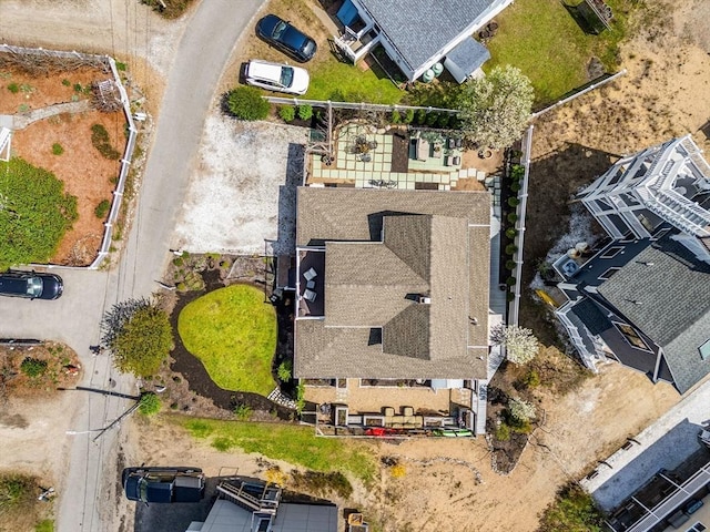 drone / aerial view