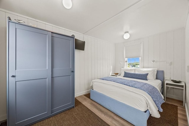 334 Shore Rd Unit 1, Truro, MA 02652 - bedroom with wood finished floors and baseboards