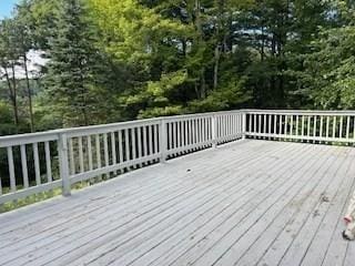 view of deck