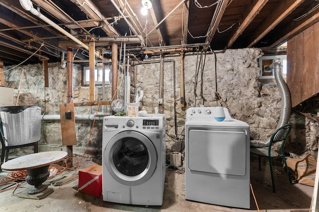 253 Sycamore St Unit 1, Watertown, MA 02472 - washroom featuring separate washer and dryer