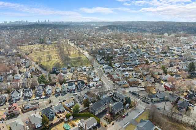 253 Sycamore St Unit 1, Watertown, MA 02472 - aerial view of property's location featuring nearby suburban area