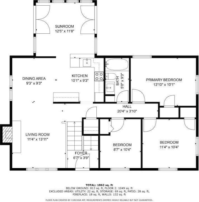 537 S River St, Marshfield, MA 02050 - floor plan / room layout
