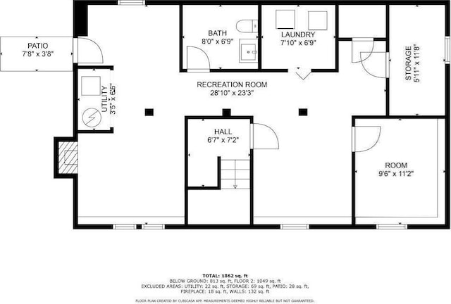 537 S River St, Marshfield, MA 02050 - floor plan / room layout