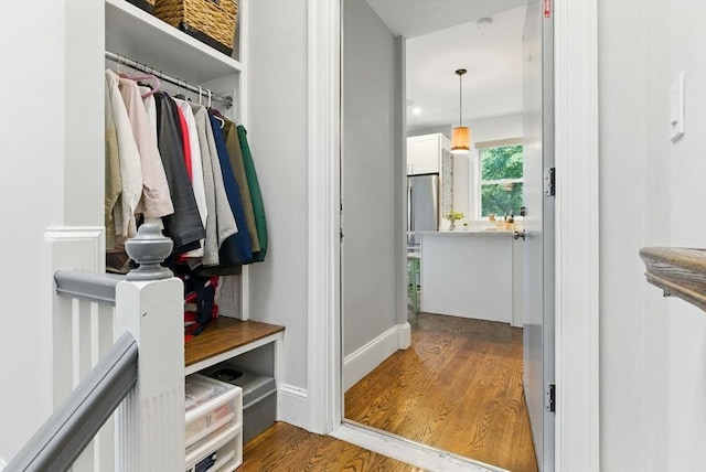 1650 Columbia Rd Unit 3, Boston, MA 02127 - mudroom with wood finished floors