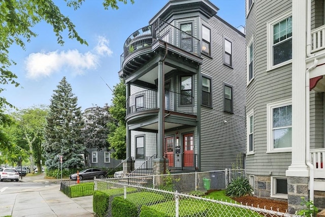 1650 Columbia Rd Unit 3, Boston, MA 02127 - view of front facade featuring a balcony