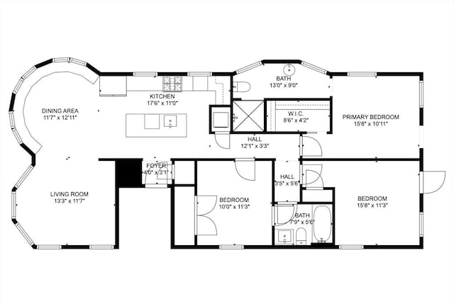 1650 Columbia Rd Unit 3, Boston, MA 02127 - view of property floor plan