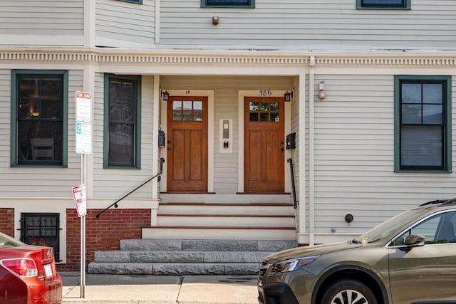 view of property entrance
