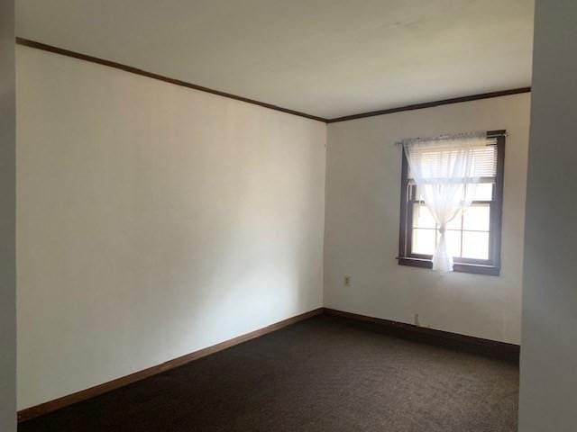 45-47 Middlefield Rd, Chester, MA 01011 - empty room with crown molding and baseboards