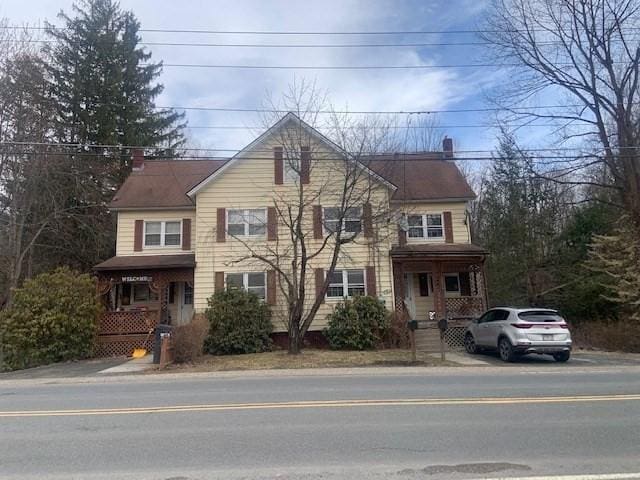 45-47 Middlefield Rd, Chester, MA 01011 - traditional home featuring a porch