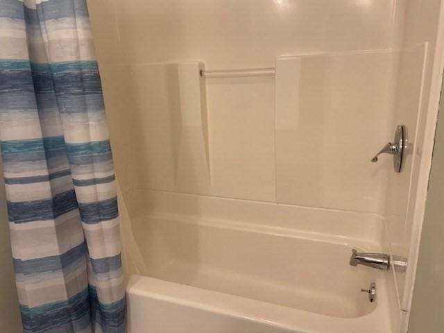 45-47 Middlefield Rd, Chester, MA 01011 - bathroom featuring shower / bathtub combination with curtain