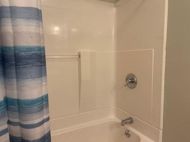 45-47 Middlefield Rd, Chester, MA 01011 - full bath with shower / tub combo with curtain