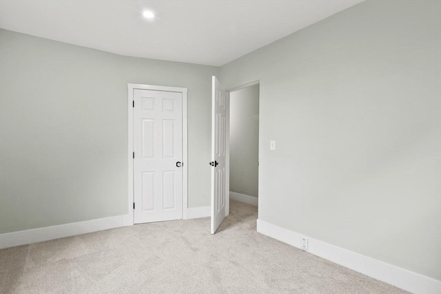 112 Brookline St, Worcester, MA 01603 - unfurnished bedroom featuring carpet and recessed lighting