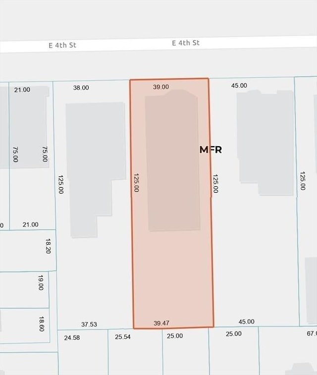 915 E 4th St, Boston, MA 02127 - map showing property parcels