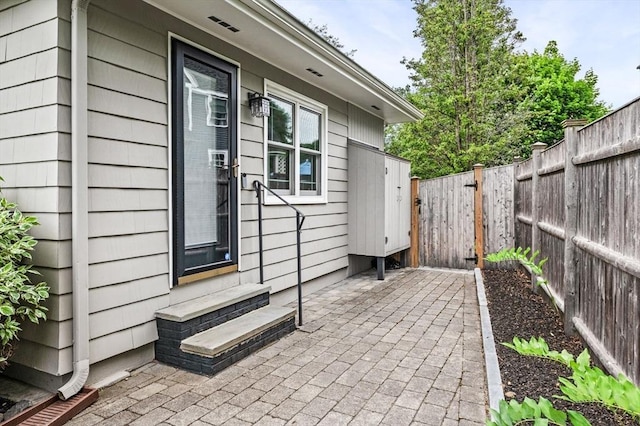 64 Pond St, Nahant, MA 01908 - fenced backyard featuring entry steps and a patio