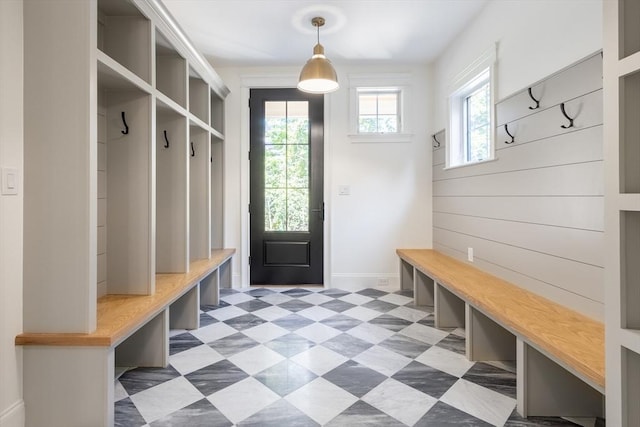 view of mudroom