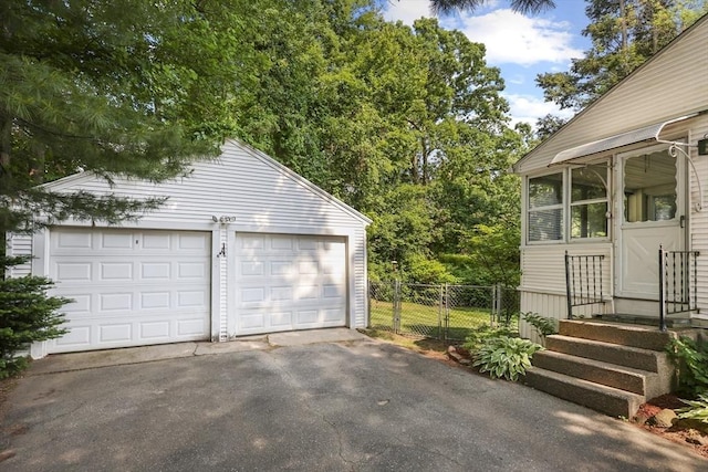 45 Donamor Ln, East Longmeadow, MA 01028 - view of detached garage
