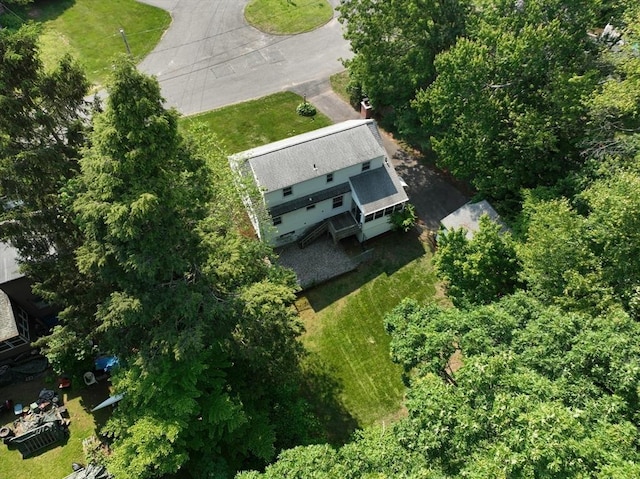 45 Donamor Ln, East Longmeadow, MA 01028 - view from above of property