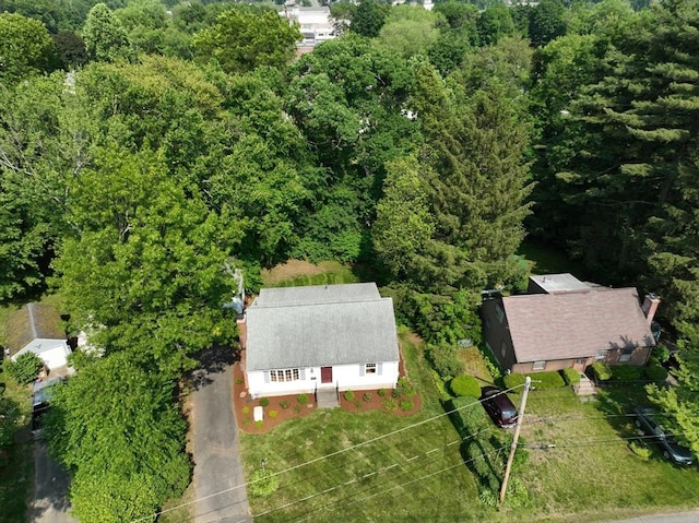 45 Donamor Ln, East Longmeadow, MA 01028 - view of subject property featuring a heavily wooded area