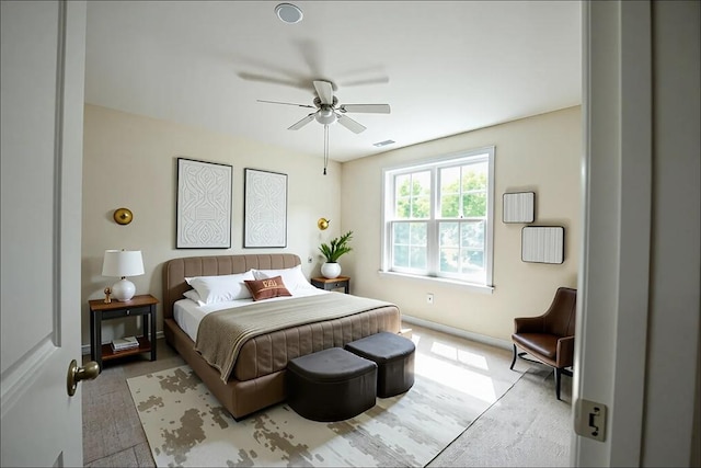 27 Williams St Unit 27, Methuen, MA 01844 - bedroom with wood finished floors and a ceiling fan