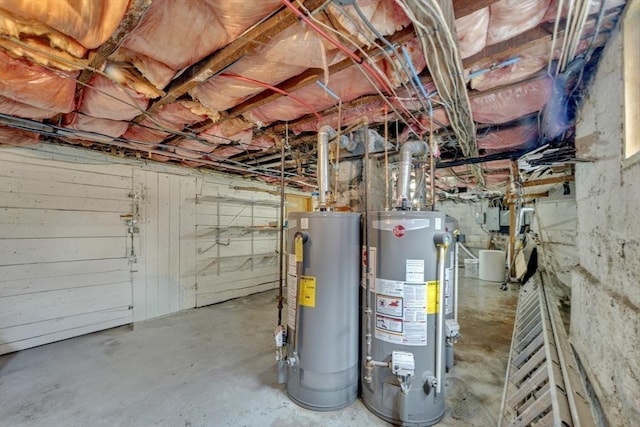14 Halmstad, Worcester, MA 01607 - utility room featuring water heater