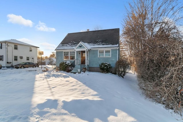 view of bungalow-style home