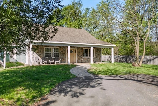 38 Rocky Hill Rd Unit B, Amesbury, MA 01913 - view of front of home featuring a porch and stone siding