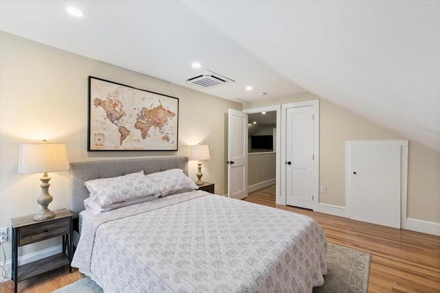 38 Rocky Hill Rd Unit B, Amesbury, MA 01913 - bedroom featuring light wood-style floors, baseboards, and recessed lighting