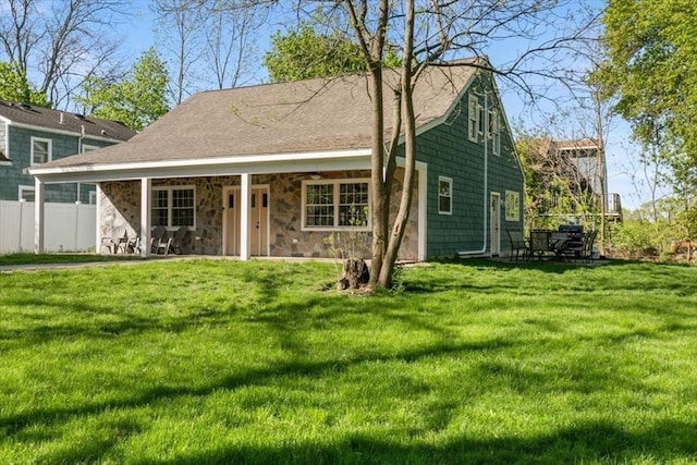 38 Rocky Hill Rd Unit B, Amesbury, MA 01913 - rear view of property featuring roof with shingles
