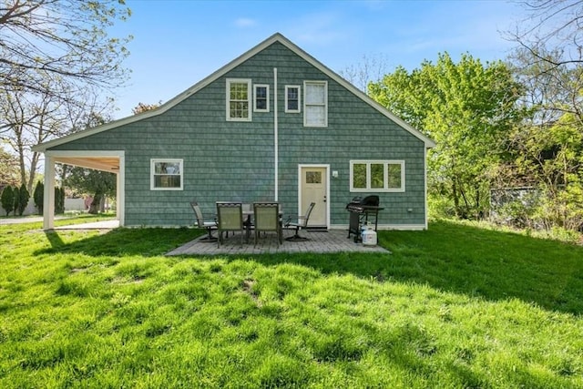 38 Rocky Hill Rd Unit B, Amesbury, MA 01913 - back of house featuring a yard and a patio area