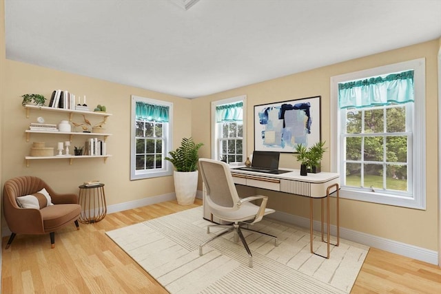 37 Railroad Ave, Whitman, MA 02382 - office space with wood finished floors and baseboards