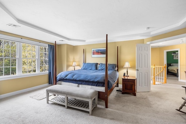 3 Emerson Way, Hopkinton, MA 01748 - bedroom with a raised ceiling, carpet floors, and baseboards