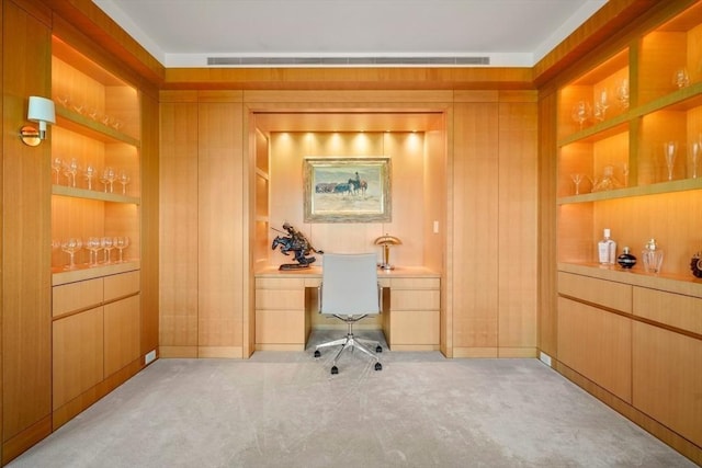 2 Commonwealth Ave Unit 15Bc, Boston, MA 02116 - unfurnished office featuring light carpet and built in desk