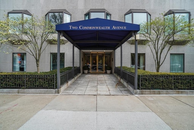 2 Commonwealth Ave Unit 15Bc, Boston, MA 02116 - entrance to property featuring stucco siding