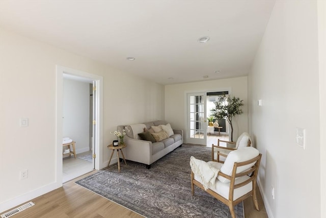 99 Dartmouth St, Westfield, MA 01085 - living room with light wood-style flooring, baseboards, and recessed lighting
