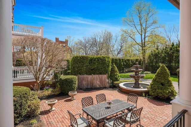 26 Winter St, Salem, MA 01970 - view of patio featuring outdoor dining space