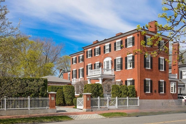 26 Winter St, Salem, MA 01970 - view of building exterior featuring a fenced front yard