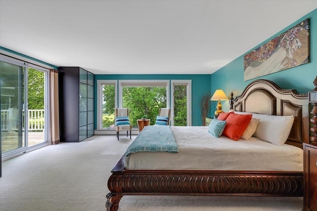 117 Parker Rd, Barnstable, MA 02655 - bedroom with access to exterior and carpet flooring