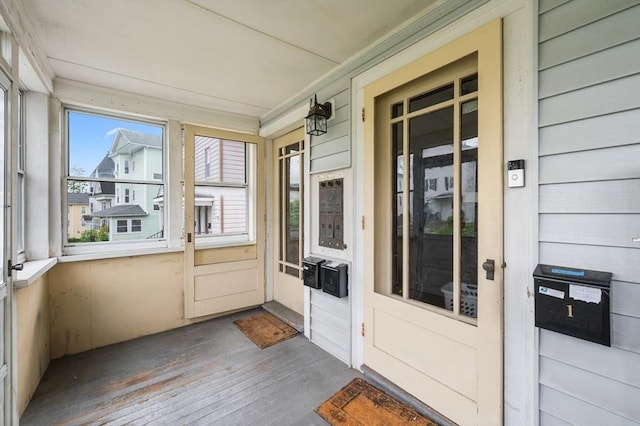 174 Vernon St, Worcester, MA 01610 - view of unfurnished sunroom