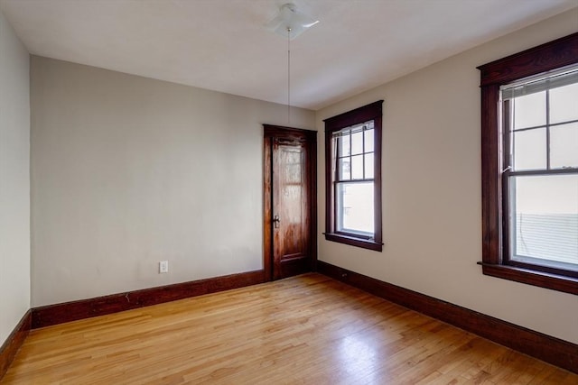 174 Vernon St, Worcester, MA 01610 - unfurnished room with baseboards and light wood finished floors