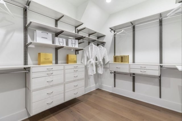 10 Old County Rd Unit 19, Hudson, MA 01749 - walk in closet with dark wood-style floors