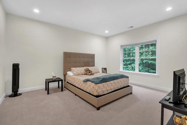 131 Rogerson Xing Unit 131, Uxbridge, MA 01569 - bedroom featuring light colored carpet and recessed lighting