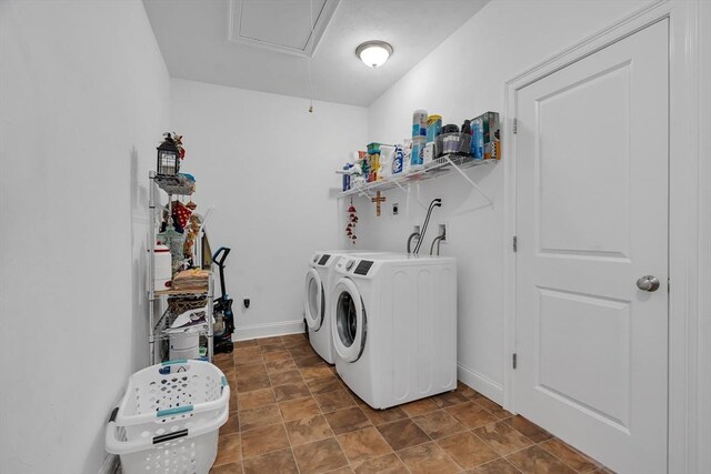 131 Rogerson Xing Unit 131, Uxbridge, MA 01569 - laundry room with independent washer and dryer and stone finish floors